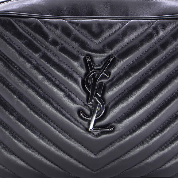 Saint Laurent Small Lou Camera Bag Matelasse Chevron Leather - Picture 6 of 6